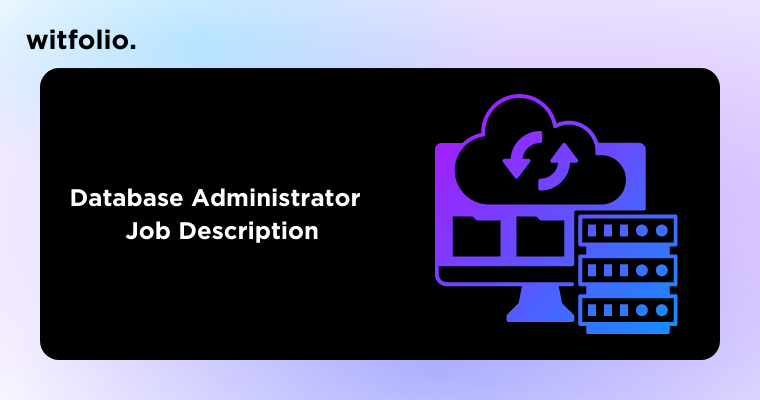 Database Administrator Job Description