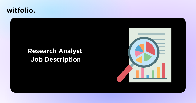 Research Analyst Job Description