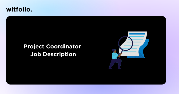 Project Coordinator Job Description