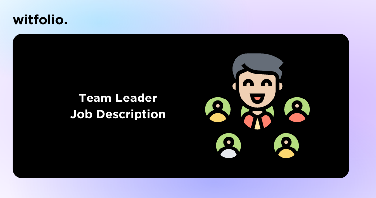 team leader job description
